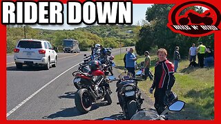 Crash During Group Ride - Bike N' Bird Triumph Speed Triple