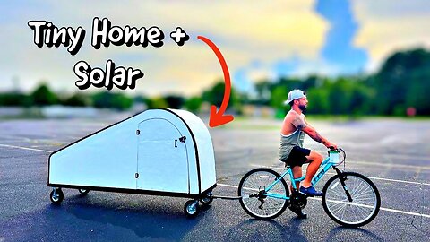 Building A Tiny Home Bike Camper For A Homeless Guy