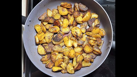 Simple Pan Fried Potatoes