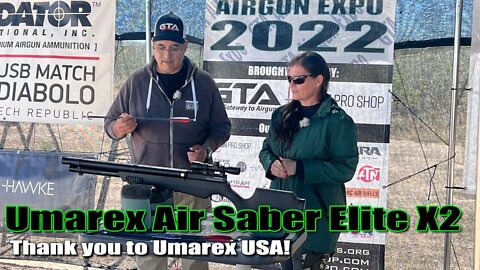AE22 - Check out the Umarex Air Saber Elite X2 sent to us by Umarex USA