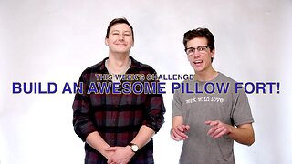 Family Challenge Friday | Build an Awesome Pillow Fort!