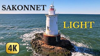Explore Sakonnet Light: Stunning New England Lighthouse by drone (2023)