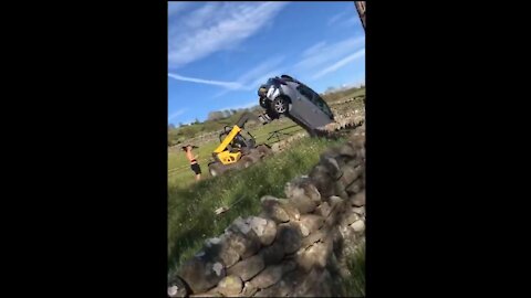 Angry Farmer Moves Car Blocking Driveway On His Land | Viral