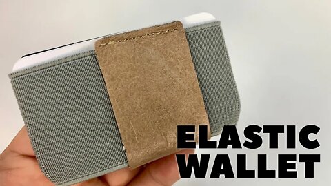 Slim Elastic Minimalist Wallet by Borgasets Review