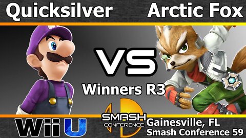 Quicksilver (Luigi) vs. Arctic Fox (Fox) - Winners R3 - SC59