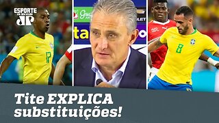 Fernandinho? Renato Augusto? Tite EXPLICA substituições!