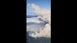 Aerial footage captures magnitude of California wildfires