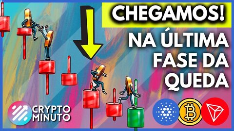 ÚLTIMA FASE DO CICLO - CRASH CRIPTO - TRON: MOEDA LEGAL - ADA - BTC - SOL - CRIPTO NOTÍCIAS DE HOJE