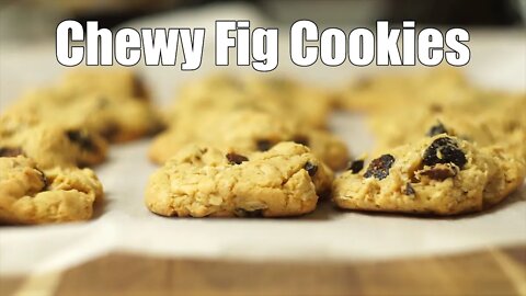 Goodbye Fig Newtons - Hello Amazing Fig And Oatmeal Cookies!