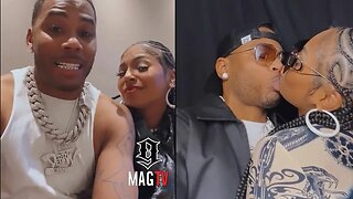 Nelly & Ashanti Can't Keep Their Lips Off Each Other! 👄