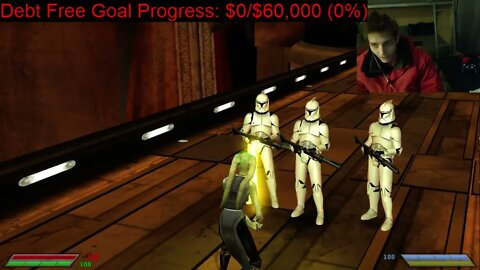 Clone Troopers VS Asajj Ventress In A Battle With Commentary In Star Wars Jedi Knight Jedi Academy