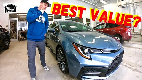 2021 TOYOTA COROLLA SE Walkaround & Review - Basil Toyota - BEST VALUE Compact Sedan?