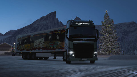 ETS2 | Volvo FH16 540 | Craiova RO to Arts Workshop WL | Christmas Decorative Glass 21t