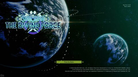 Star Ocean: The Divine Force | Title Screen Music [Extended]