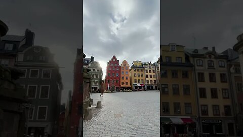 Exploring Stortorget: View of the Heart of Stockholm's Old Town