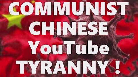 Treasonous YouTube: China's Obedient Platform! VOTER FRAUD! 2020 ELECTION CIA HAMR HAMMER SCORECARD