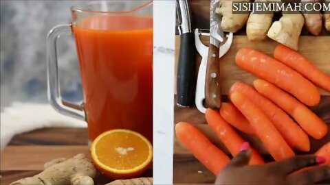 Carrot and Orange Juice for Detox and Beautiful Skin 3