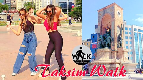 Taksim - Istiklal Walking Tour in Istanbul - 4K UHD