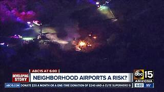 Deadly Scottsdale plane crash raising questions about neighborhood safety nearby