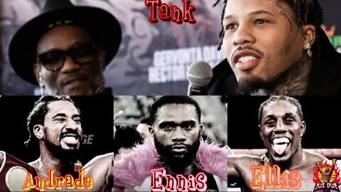 TANK DAVIS STACKED CARD 🤯 DEMETRIUS ANDRADE 😤 JARON ENNIS & RASHIDI ELLIS #TWT