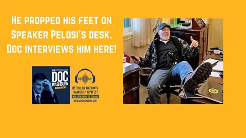 Richard "Bigo" Barnett Interview. Put his feet on Speaker Pelosi's desk!