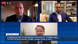 Senate candidates hold town hall
