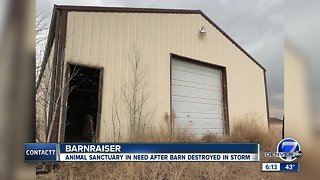 Farm animal sanctuary in metro Denver looking for public's help moving a barn