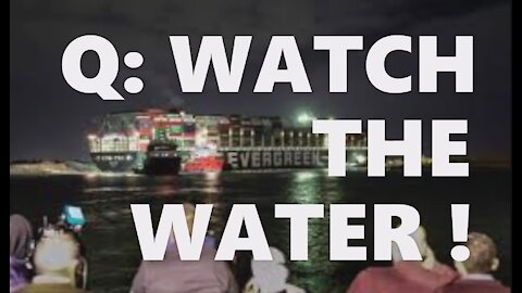 Q: WATCH THE WATER [HRC] EVERGREEN STUCK! TRUMP SAYS LOTS HAPPENING! SCAVINO TWEETS LEARN OUR COMMS!