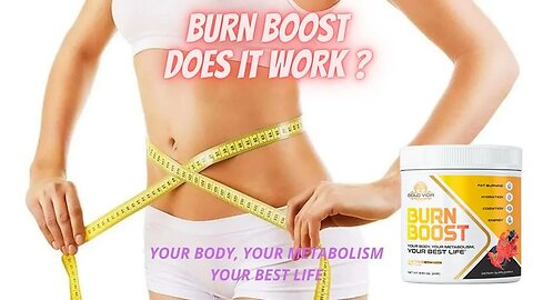 Burn BOOST - Burn BOOST Review 2023 - Does Burn Boost Really Work? [Honest] - Fat Burn Boost