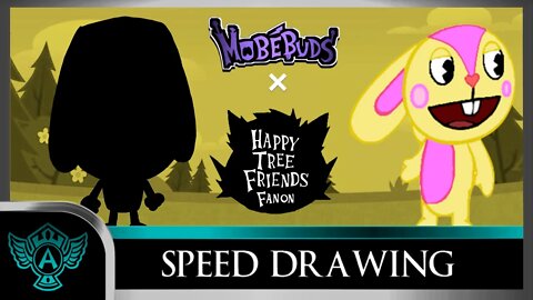 Speed Drawing: Happy Tree Friends Fanon - Wren | Mobebuds Style