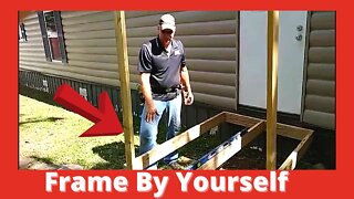 Framing A Porch Deck By Yourself
