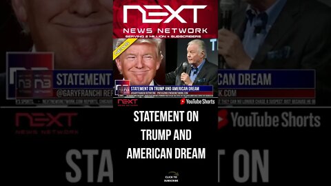 Statement on Trump And American Dream #shorts