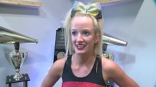 Chloe Dolan talks about the Elite Cheer Stars third-place win