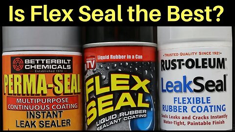 Is Flex Seal the Best? Let's find out!