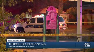 Three hurt in Phoenix shooting