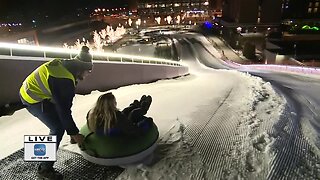 Free tubing night at Titletown