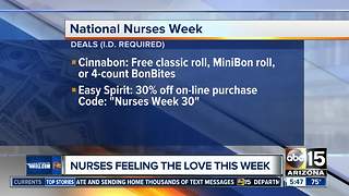 Deals to celebrate National Nurses Week