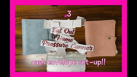 #3 Cash Envelope Set up