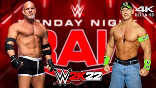 WWE 2K22: Goldberg Vs. John Cena - (PC) - [4K60FPS] - Epic Gameplay!
