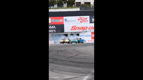 Crash in the drift formula test 😔😞