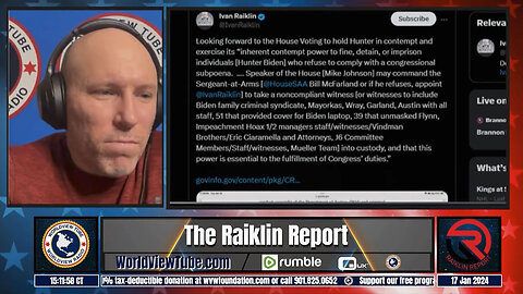 The Raiklin Report With Ivan Raiklin - 01-17-2024