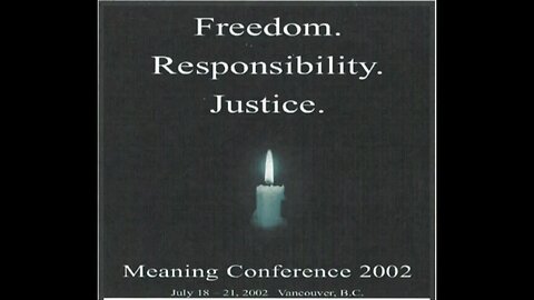 Symposium on Forgiveness | S1P2 | Meaning Conference 2002