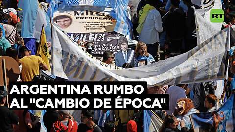 Argentina rumbo al "cambio de época" con la asunción presidencial de Javier Milei