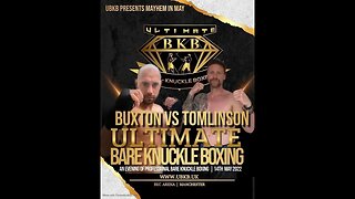 Dean Buxton vs Nick Tomlinson Ultimate Bare Knuckle Boxing UBKB