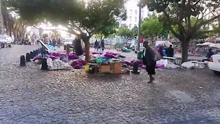 SOUTH Africa - Cape Town Foreign Nationals sleeping in Green Market Square (nEV)