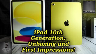 MY REAL THOUGHTS ON THE iPAD 10th GENERATION?? iPad 10th Gen Unboxing and First Impressions!!!