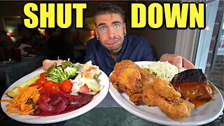 CLOSING DOWN A 48 YEAR OLD BUFFET RESTAURANT (Famous Soul Food Buffet) | Joel Hansen