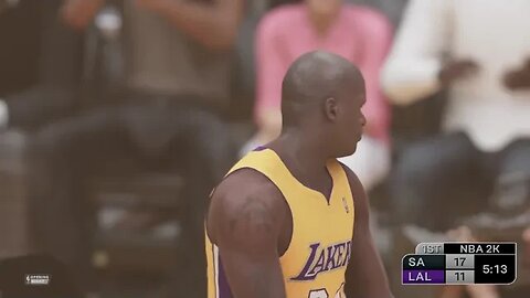 Shaq Being a Bully! / MyNBA Slider Testing #NBA2K23 #KobeEra #Shorts