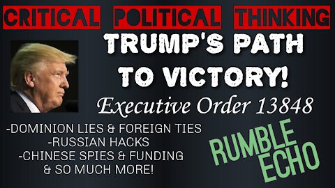 Trump's Clear Path To Victory! 13848 And It's Progress, Dominion Lies To Senate, JAN 6th and MORE!