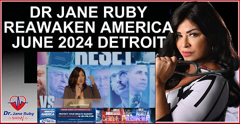 DR. JANE RUBY SPEECH REAWAKEN AMERICA TOUR JUNE 2024 DETROIT